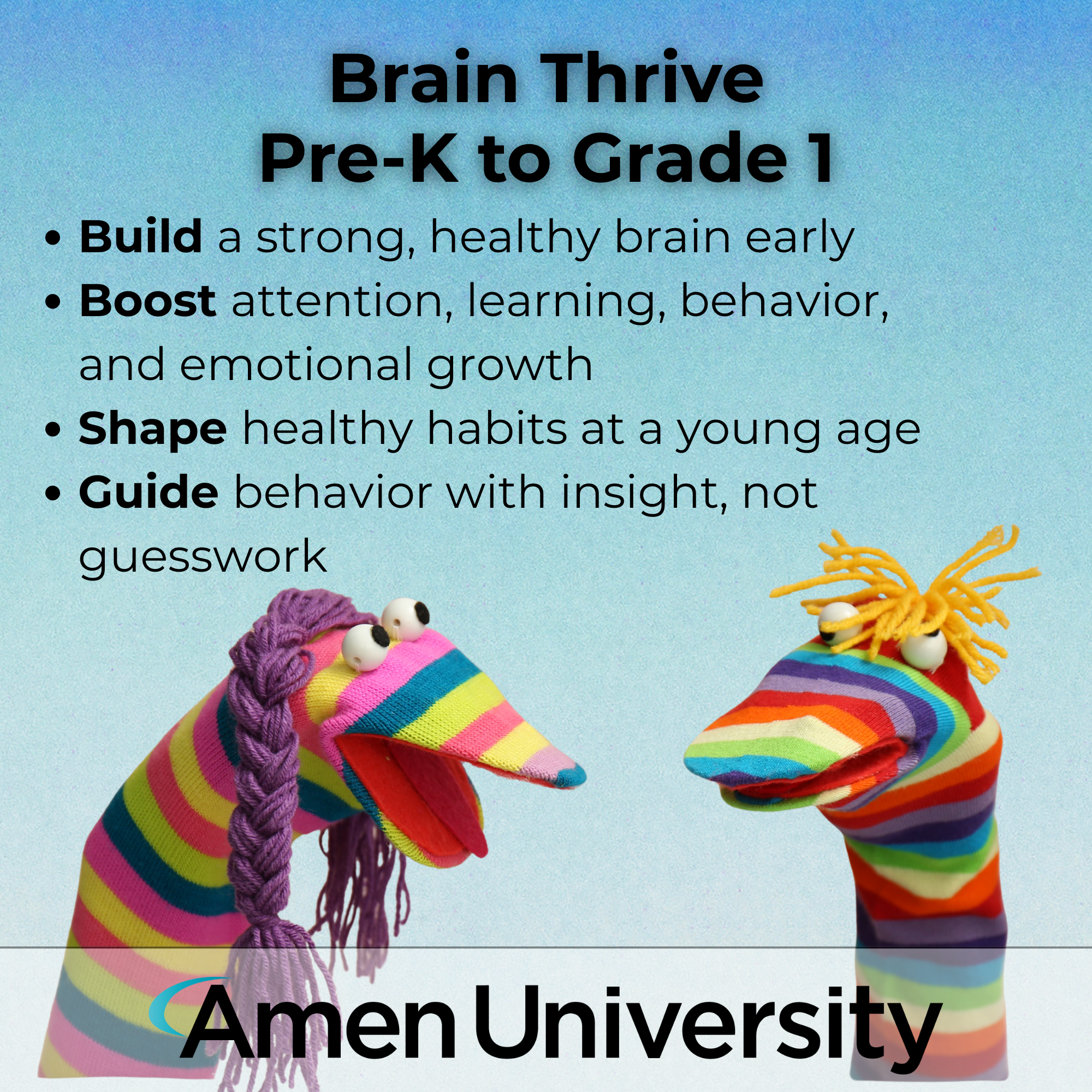 Brain Thrive: Pre-K to Grade 1 – Help Your Child Build Focus, Self-Control, Learning Skills, and a Healthy Brain for Lifelong Success