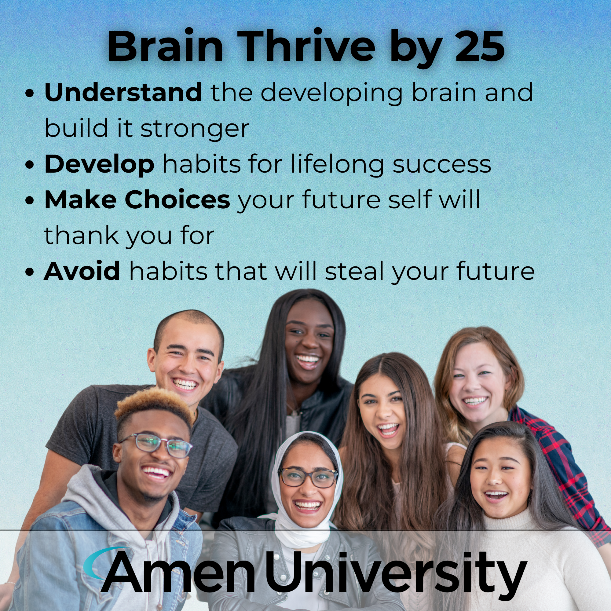 Brain Thrive by 25 Basic: Essential Brain Health Strategies to Improve Focus, Memory, Mood, and Cognitive Performance at Any Age