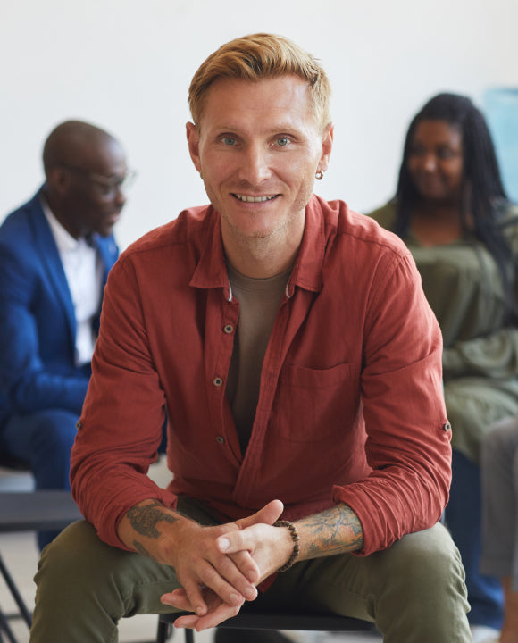 Man Smiling