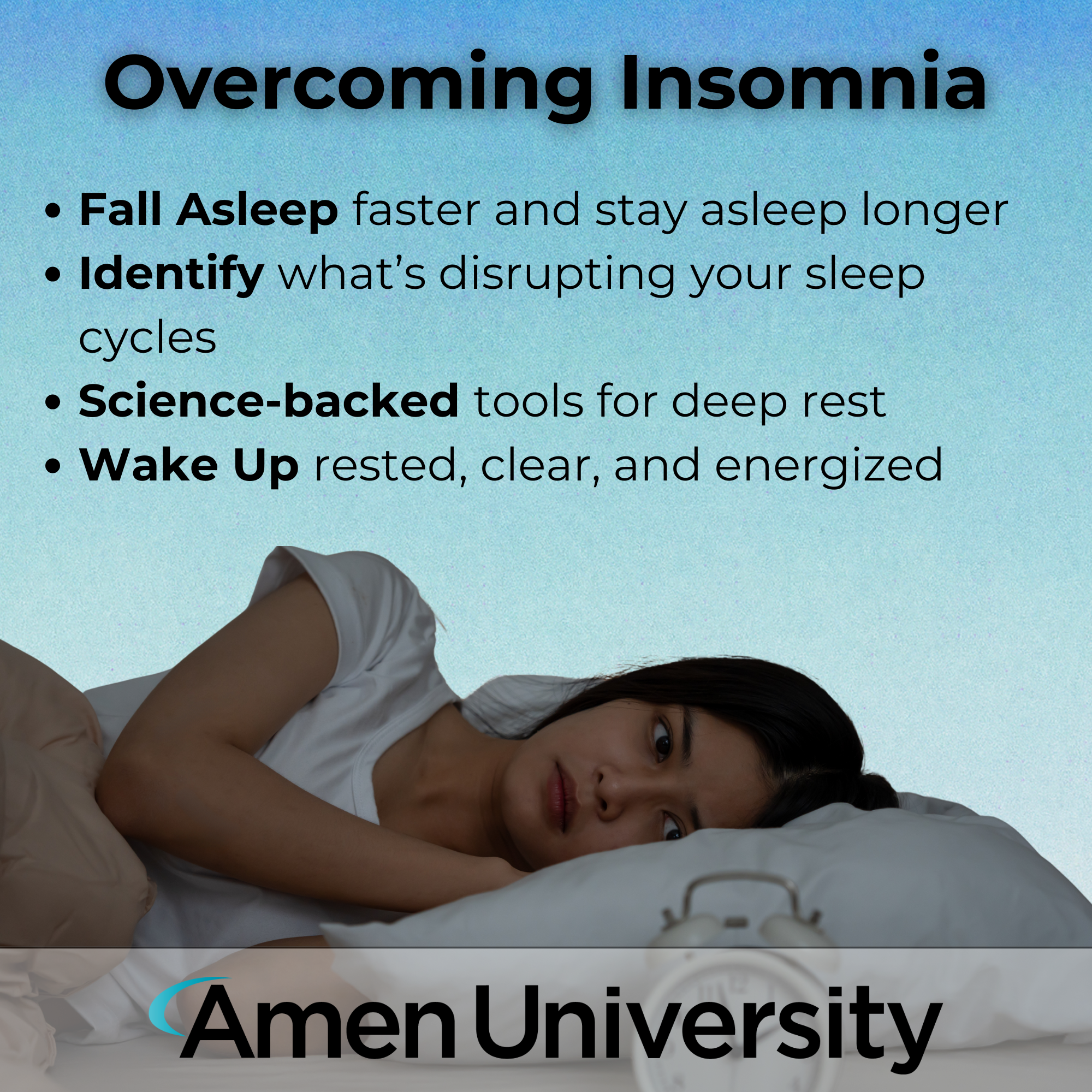 Overcoming Insomnia