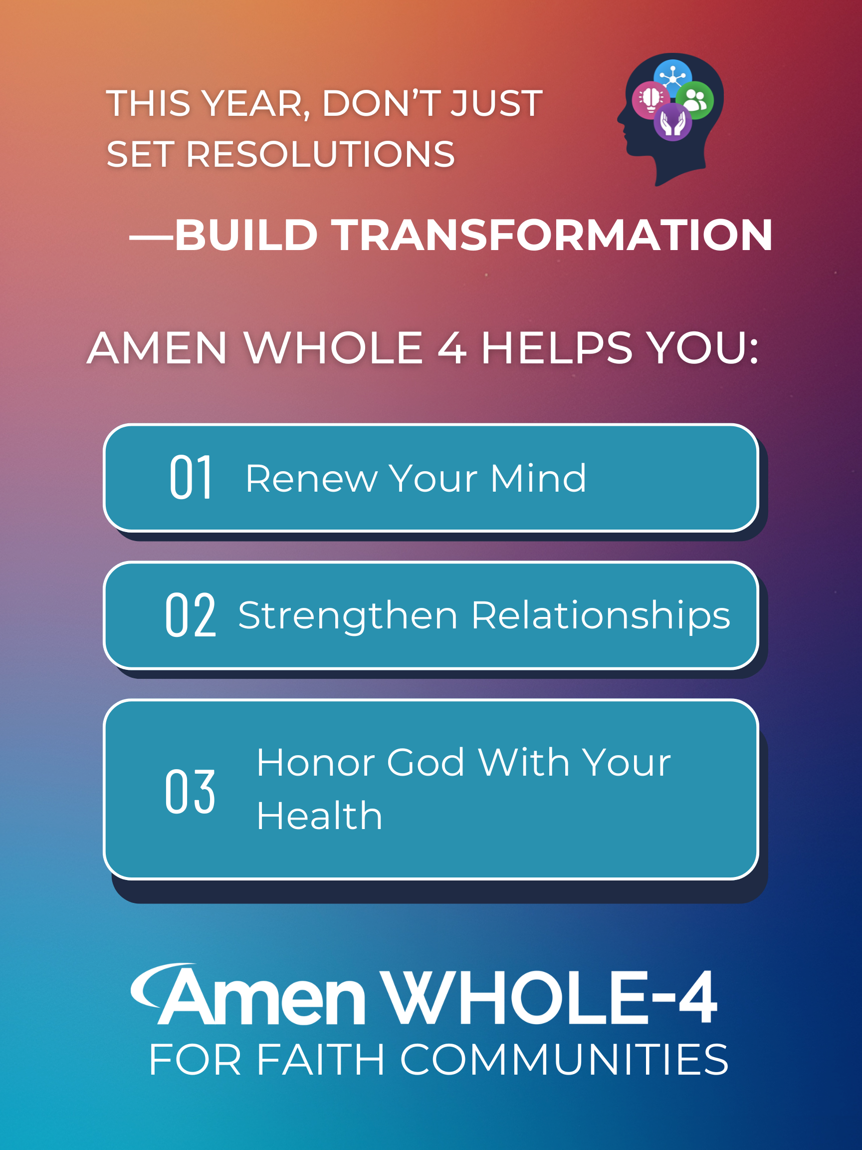 Amen WHOLE-4 Licensed Trainer