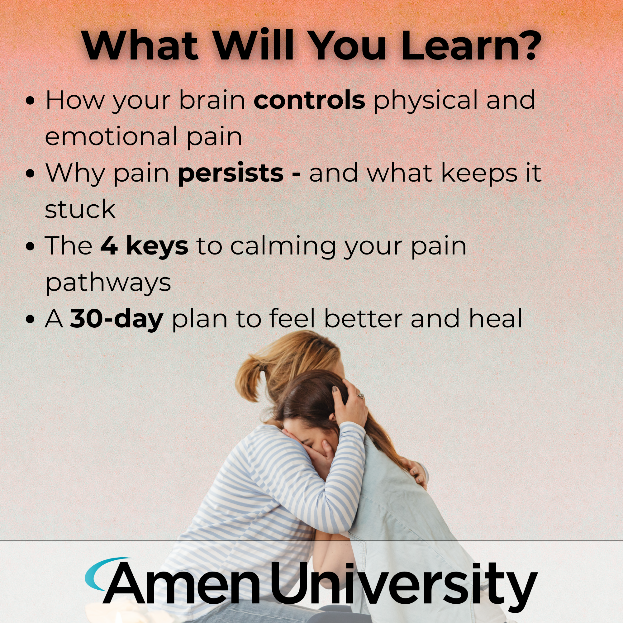 Pain Reset Course Change Your Brain, Change Your Pain Course | Amen University